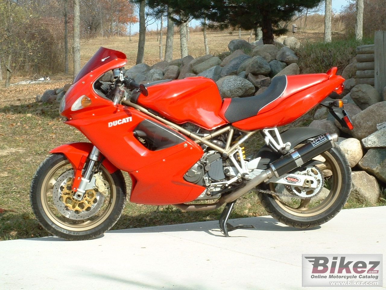 Ducati ST4 poster